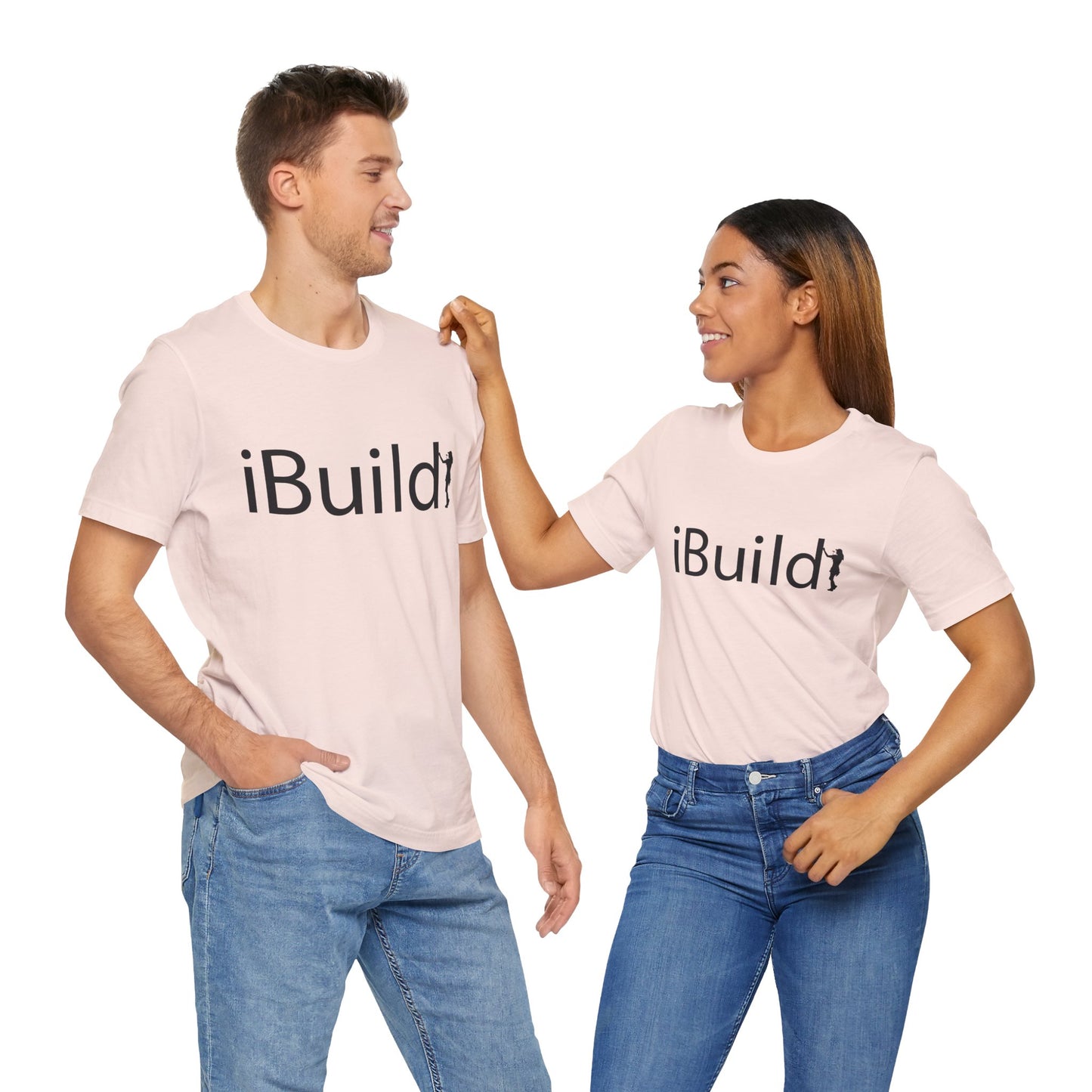 iBuild Short Sleeve Tee (Black Print)