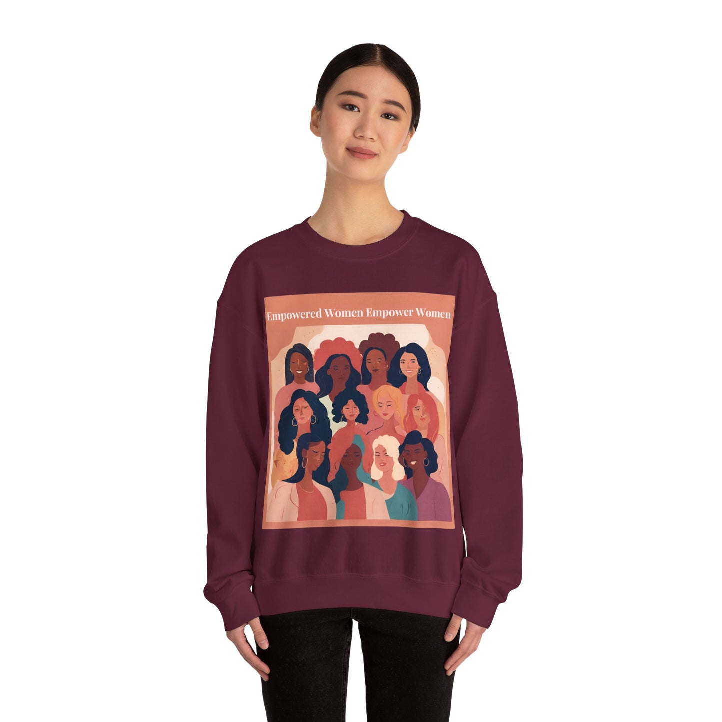 Empowered Women Heavy Blend™ Crewneck Sweatshirt