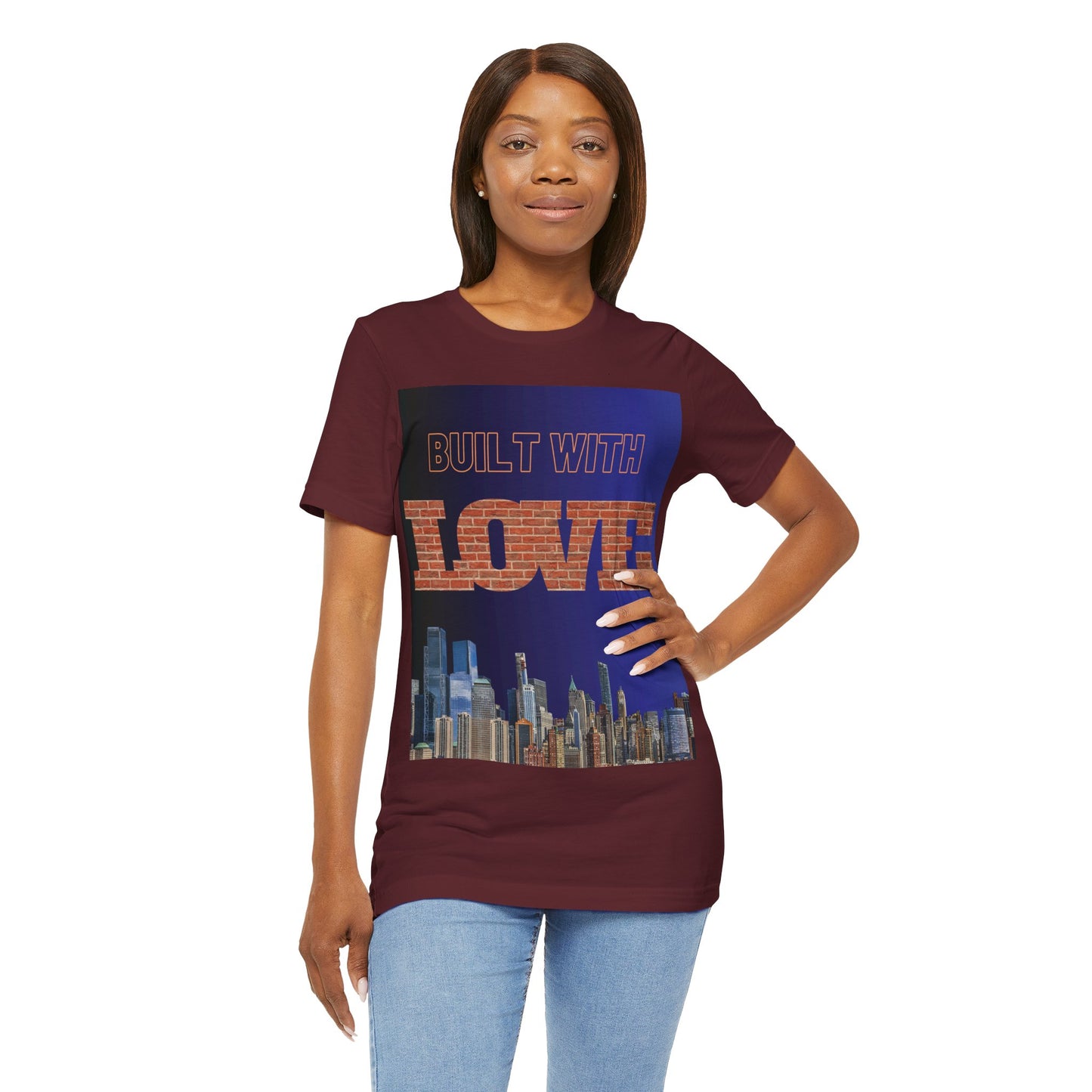 Built with love  Tee