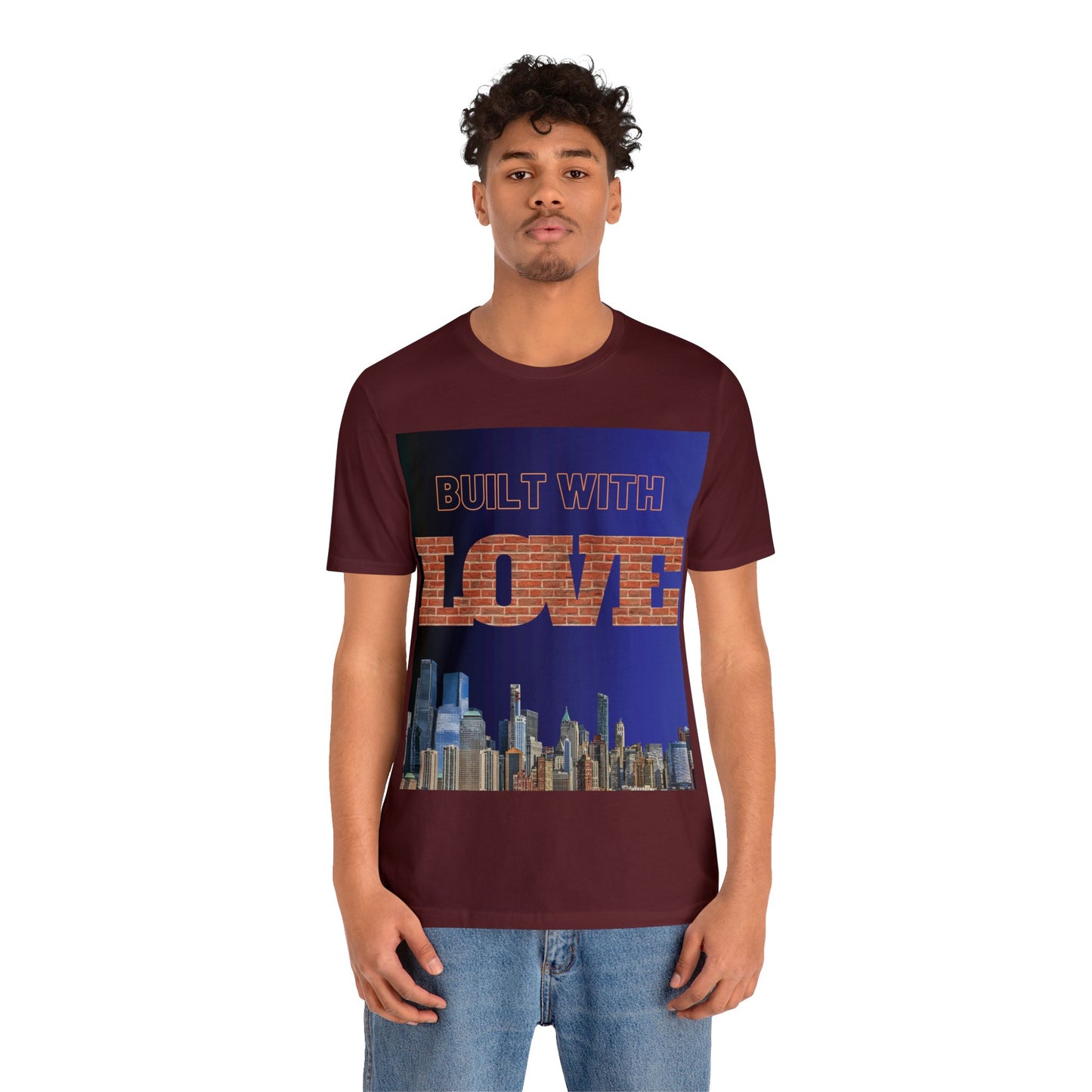Built with love  Tee