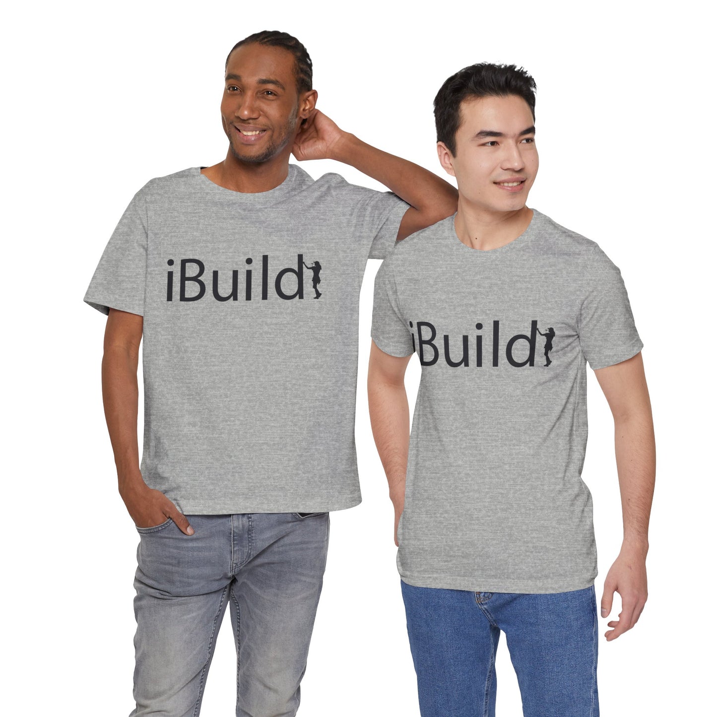 iBuild Short Sleeve Tee (Black Print)