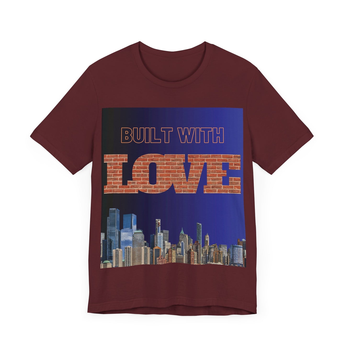 Built with love  Tee