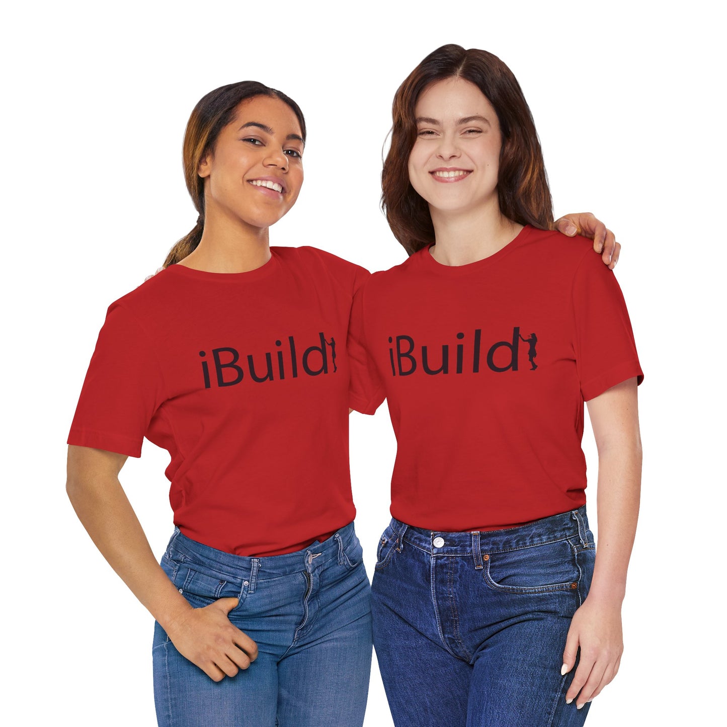 iBuild Short Sleeve Tee (Black Print)